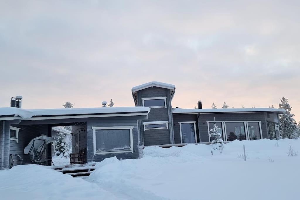 Huvila Eraemaajaerven Rannalla Taivalkoskella Jokijarvi  Exterior photo