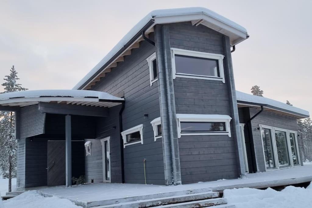 Huvila Eraemaajaerven Rannalla Taivalkoskella Jokijarvi  Exterior photo