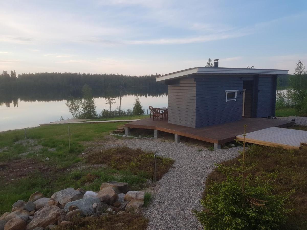 Huvila Eraemaajaerven Rannalla Taivalkoskella Jokijarvi  Exterior photo