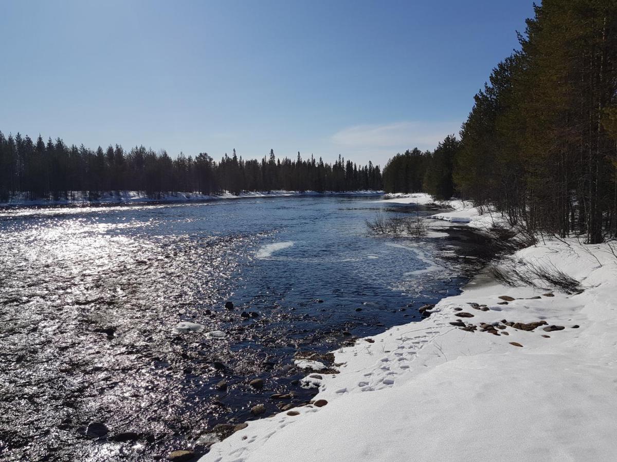 Huvila Eraemaajaerven Rannalla Taivalkoskella Jokijarvi  Exterior photo