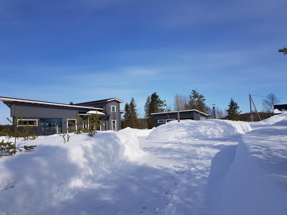 Huvila Eraemaajaerven Rannalla Taivalkoskella Jokijarvi  Exterior photo